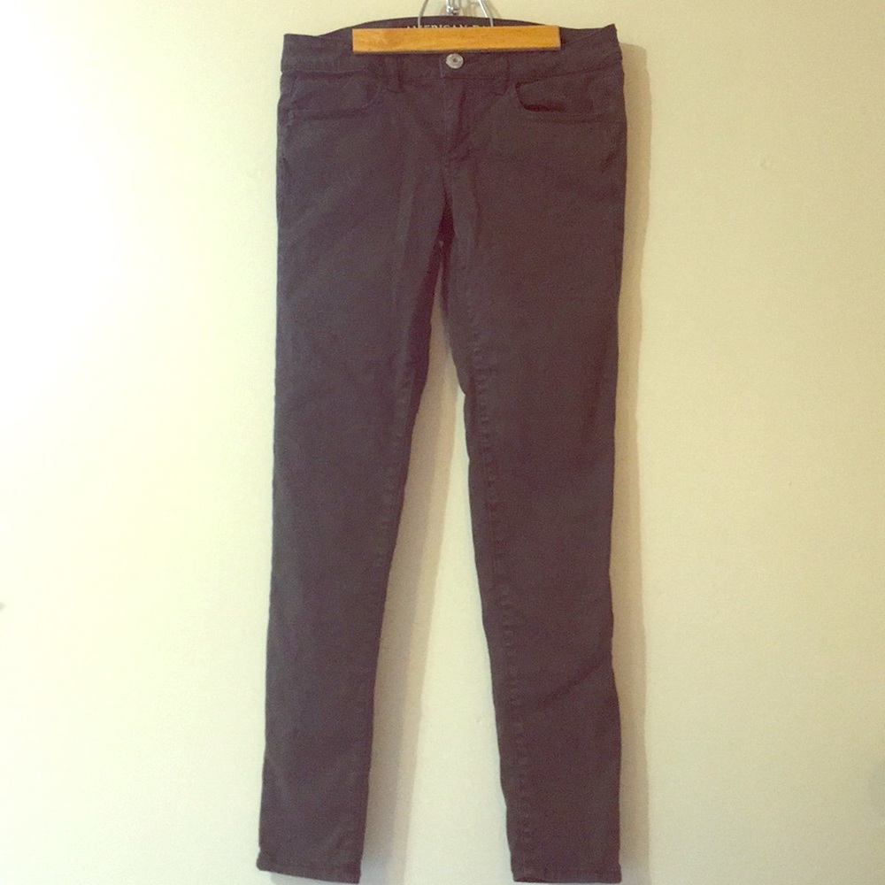 American Eagle Super Stretch Jeggings in green